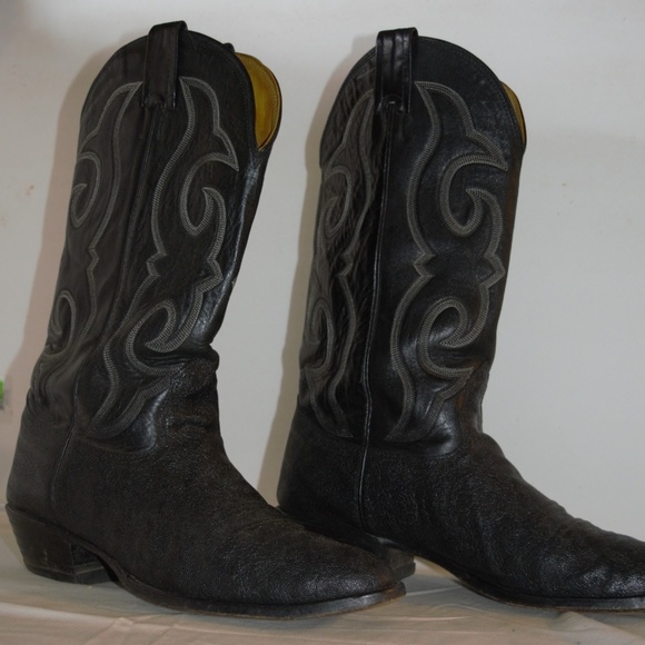 NOCONA ELEPHANT HIDE RARE VINTAGE MENS' BOOT 9.5 - Picture 7 of 11